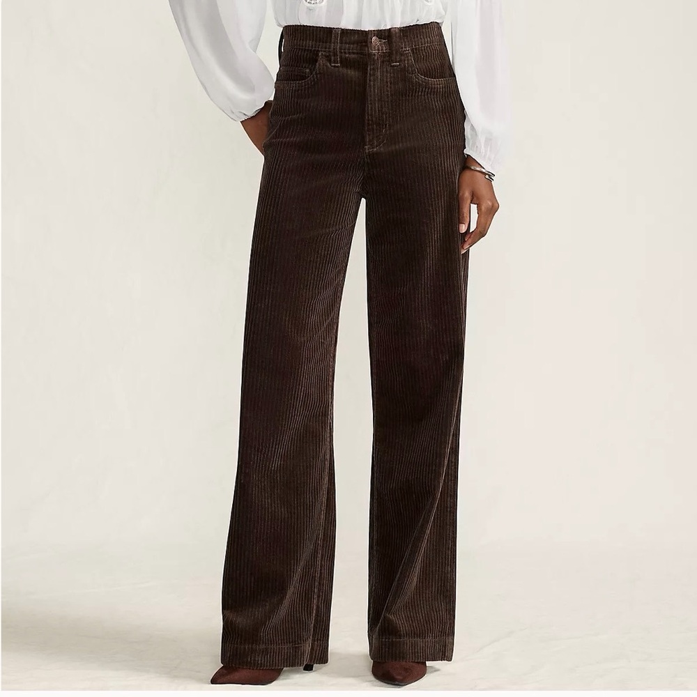 Lands' End Corduroy Wide Leg Pants